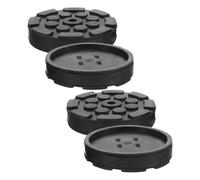 Generic Rubber Jack Pad Adapter Providing Stable Support and Vehicle Lifting 4pcs for Automotive Jacks and Lift Machines