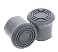 Generic Rubber Replacement Feet Universal Fit Chair Leg Caps 2pcs with Floor Protection for Shower Chair and Bath Seat for Toilet and Bath Stool Use