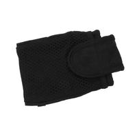 Generic Running Elastic Sports Arm Bag with Magnetic Wristband Wallet, Black S Size Fits 18-25cm, Breathable Mesh Phone Holder for Men Women Gym Fitness and Outdoor Activities