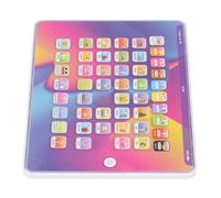 Generic Russian Early Learning Machine Alphabet Toy Point Reading Pad, Multifunctional Kids Tablet for Russian Language Learning