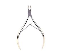 Generic Rust-Free Cuticle Nipper Nail Clipper Perfect for Nail Art Maintenance Comfortable Grip Stainless Steel 1 Unit