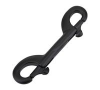 Generic Rustless Stainless Steel Scuba Diving Clip Hook, Easy-to-Use with One Hand, Excellent Fixing Function, Suitable for BCD Weight Belt, Black Color, 3 Options for Divers (100mm)