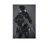 Generic Ruthless And Fearless Military Special Forces Poster Canvas Poster Wall Art Decor Print Picture Paintings for Living Room Bedroom Decoration Unframe: 12x18inch(30x45cm)