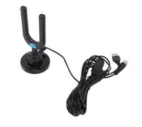 Generic RV Amplified TV Antenna, 360° Horizontal Digital TV Antenna 25dBi Gain Amplifier Weatherproof 250 Mile Range (8m)