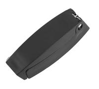 Generic RV Baggage Door Catch, ABS RV Storage Door Catch Latch with Stainless Steel Spring, Hidden Folding Holder Keeps Open, for Trailer Compartment Doors (Black)