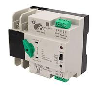 Generic RV Dual Power Automatic Transfer Switch Miniature Circuit Fast Controller for Factories, Shopping Malls PC, Silver (63A)