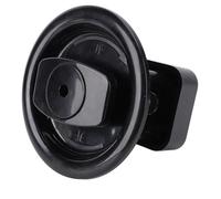 Generic RV Toilet Door Lock Durable Rotating Bathroom Latch for Motorhome Camping Trailer Yachts ABS Plastic