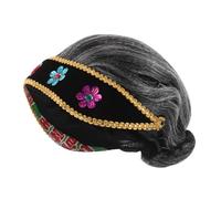 Generic 's Theater Wigs Dress Costumes Dress Clothes Has Wig Clothes for Old Lady Dress Madea Costume for Women Old High Temperature Wire