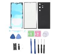Generic S23 Ultra Back Glass Replacement Kit with Front Outer Lens Easy Installation and Tools for Do It Yourself Repairs