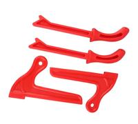 Generic Safety Plastic Woodworking Push Sticks Durable Ergonomic Hand Saw Tool for Carpentry, 4Pcs for Table Saw or Jointer Orange (Red)