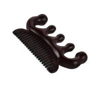 Generic Sandalwood Scalp Massage Comb Dual-function Wooden Hair Tool for Daily Use Promotes Circulation and Enhances Hair Health for Scalp Scratching and Relaxation