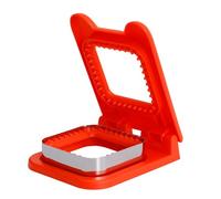 Generic Sandwich Crimpers - Sandwich Cutter and Sealer - Sandwich Sealer Square, Bread Sandwich Maker Mold Sandwich Press DIY Cookie Cutter for Kids Boys Girls (Red), ASZ0408007