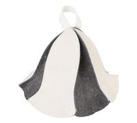 Generic Sauna Hat Insulating Comfortable Breathable for Bathhouse Sauna Cap Wool Synthetic Fibre