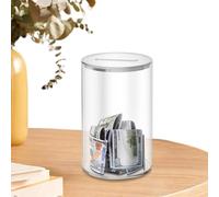 Generic Savings Bank For Adults Kids | Openable Acrylic Clear Money Saving Box, Money Jar For Adults Kids Coin Storage Saving Money Bill Cash, IHM2DC0KHN7W75PO6Q9