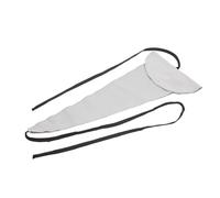 Generic Saxophone Cleaning Cloth Tear-Resistant Fiber with Metal Pendant for Tube Inside Clean Sax Clarinet 3 Colors 20.9 X 7.7inch (Gray)