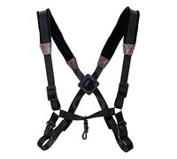 Generic Saxophone Shoulder Strap Belt Soft Shoulder Padded Musical Instrument Accessory Saxophone Harness Sax Strap for Alto Tenor Baritone Clarinet