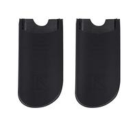 Generic Saxophone Thumb Finger Rest Cushion Pads for Comfortable Playing for Soprano Alto Tenor Sax, Rubber 2Pcs Black 1.77 X 0.87 X 0.28inch