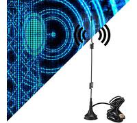 Generic Scanner Antenna, 2.4GHz WiFi 8dBi Uhf Antenna Bnc High Gain SMA Female Wireless Module Router Network Card (10 meters long)