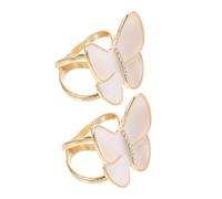 Generic Scarf Rings for Women 2Pcs Minimalist Scarf Buckle Clips Suitable for Occasions and Ladies