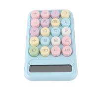Generic Scientific Calculator Cute Durable Mechanical Button 10 Digit for Students Exams Portable Lightweight (Blue)