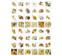 Generic Scrapbook Stickers, Durable Japanese Paper Theme Stickers for Handbook (Type 3)