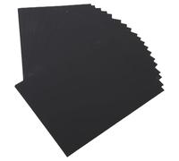 Generic Scratchboard Paper, 20 Sheets 21x29cm Safe and Clean Flexible Cutting A4 Scratch Paper 2 Wooden Sticks for Art Crafting (Silver)