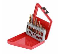 Generic Screw Extractor and Left Hand Drill Bit Kit Compact Portable 10 Pcs Alloy Steel for Removing Broken Screws in Machines