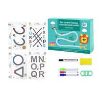 Generic Scribble Smart Workbook: Fast-Track Young Minds, Toddler Preschool Notebook Tracing Workbook (Level 1)