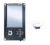 Generic SDR Radio Transmitter Board with LCD Touch Screen for Advanced Communication and Data Management, 1MHz to 6GHz Range, 12.5x7.5cm Size (HackRF One1)