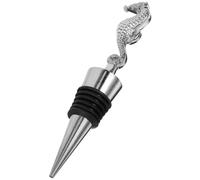 Generic Seahorse Wine Stopper Zinc Alloy Bottle Closure with Easy to Use and Clean Features as Wedding Favors or Party a Beautiful Box