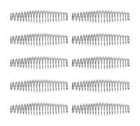 Generic Secateurs Suitable for Lawn Trimming and Gardening Tasks 10pcs Replacement Spring with Stainless Steel Material Versatile Use Mini Shear Springs Easy to Use UK for Pruning Shears
