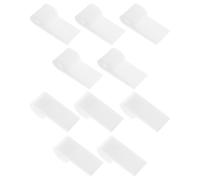 Generic Sectional Connectors 50pcs Plastic Spring Clips with Oval Hole P-Type Clip for Sofa and Armrests Repair in Homes and Offices