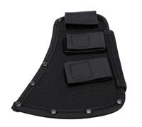 Generic Secure Hook and Loop Axe Cover Nylon Axe Protection Case for Outdoor Sports and Activities 19x14cm