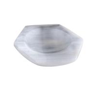 Generic Selenite Crystal Bowl Centerpiece Table Decoration Gift Charging Tray Jewelry Holder, 14cm