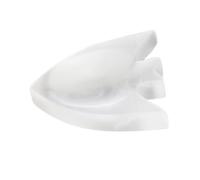 Generic Selenite Meditation Container Decorative Tray Shaped Storage Bowl for Attunement Suitable for The M, 14cm