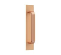 Generic Self Adhesion Door Handle Door Handles with Adhesion Self Sticks Cabinet Handles for Balcony Garage Wardrobes, Gold