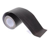 Generic Self-Adhesive Black PVC Skirting Board Peel and Stick Baseboard Trim 5m Roll, Flexible Plastic Wall Molding Sticker for Bedroom, Hallway, Balcony Decoration, 5cm Height