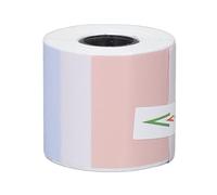 Generic Self Adhesive Round Thermal Sticker Label 30x30mm Direct Thermal Printing for Office and Home Organization - 160 Labels (Pure Color)