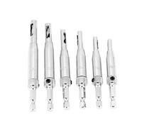 Generic Self -centering Drilling Tips Centerg 6 Pcs Self -centered Hinged Cabinet Door Wooden Drill 5/64 7/64 9/11/ 13/1/4 11 * 8 * 1