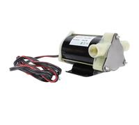 Generic Self Priming Flexible Impeller Electric Pump, 12V 200W Bilge Pump with 40L/min for Water Transfer, Handles Solid Particles in Marine Pool Sewage Applications