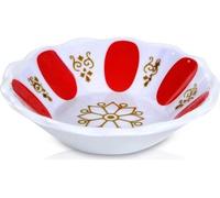 Generic Set of 2 Melamine Saucers Traditional Style Turkish Tea Saucers Tea Coffee Set for Cups, Medium, Red, MLMCUP034