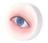 Generic Set of 3 Lash Mapping Sponges for Eyelash Training, Eye Shaped Tools, blue