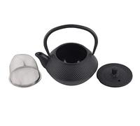 Generic Set Panacea Cast Iron Fireplace Kettle Aquirer 15 × 15 × 10 Cast Iron Teapot 0.3L Kettle for Home Use with SIL Modeled in Japanese Tea Pan
