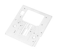 Generic Sewing Machine Needle Plate, Needle Plate with Cover 8.4x7.6cm / 3.31x2.99in Steel Sewing for XL 550 XL 580 SEQS 6700 5 FQ 4 400 SEQS 6000 420