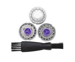 Generic Shaver Heads, Compatible with Philips, HQ3 HQ4 HQ46 | HQ3__ Series, HQ4__ Series, HQ6, HQ8__ Series, HQ300, HQ55, HQ56, HQ902, HQ904, HQ906(HQ3-purple)