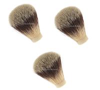 Generic Shaving Brush Shaving Brush Replacement Knot Hair Removal Cutting Dust Cleaner Quality Nylon Construction Suitable for Men DIY Barber Shop