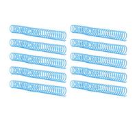 Generic Sheet Binding Comb, Spiral Binding Bobbin Nice Color for The Page (Blue)