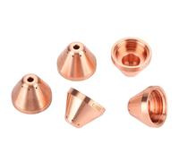 Generic Shield Cap Durable Precision for MAX45 Cutting Torch 220673 5pcs for Fine Process Air Cutting, Copper Fit for Thermal Dynamics MAX45 Torch Users