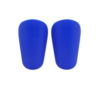 Generic Shin Guard Soccer Gear EVA Cushion Insert Lightweight Shell Breathable Liner Suitable for training match play adults kids, Mini Blue