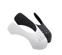 Generic Shoe Crease Protector, Universal Fit TPU Shield Insert, 2-Pack, Clear (Black and White, Small)